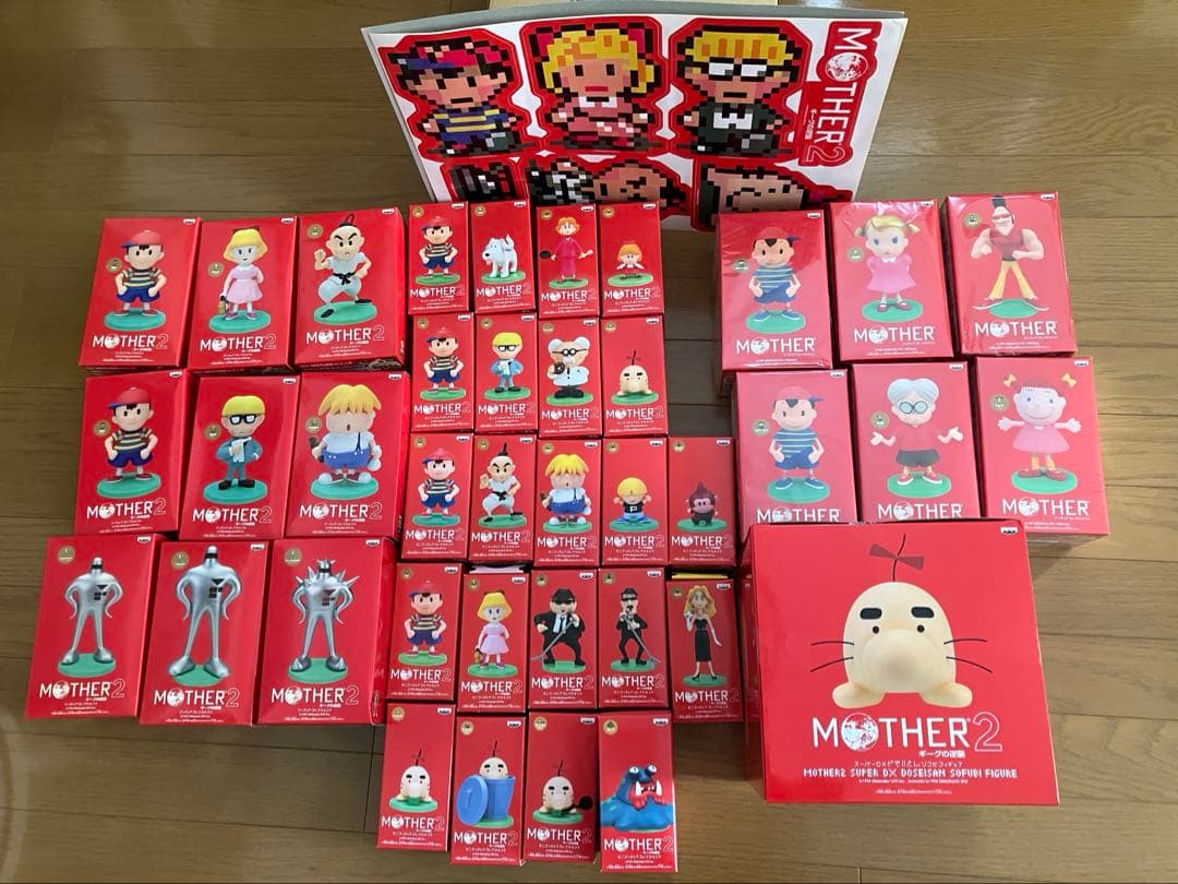 【レア★プライズ】MOTHER2 フィギュアコレクション フルコンプ＋どせいさん