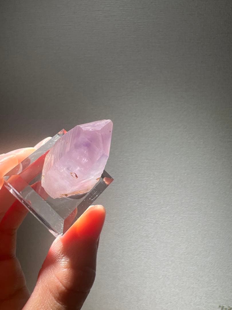 【再】極美　国産鉱物　富井鉱山　紫水晶