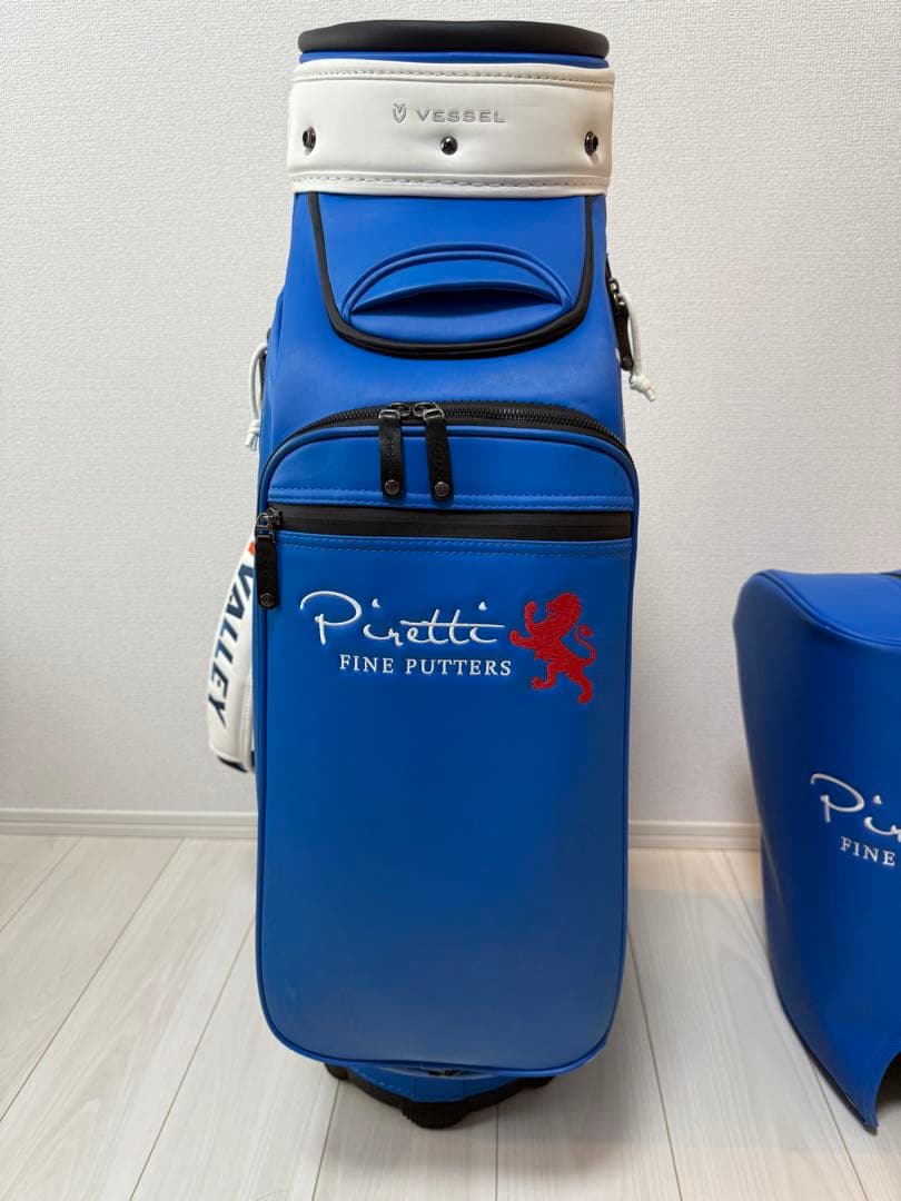 限定廃盤モデルPiretti×VESSEL× SUNVALLEYキャディバッグ