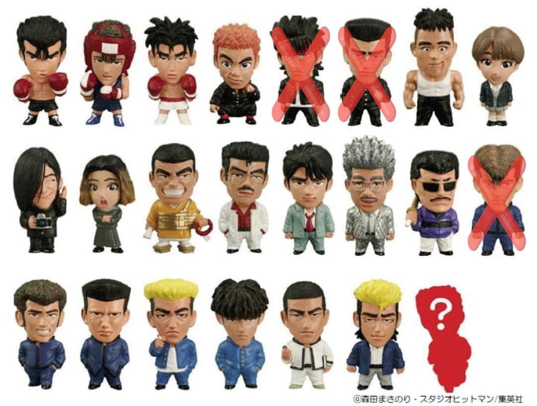 新品未開封 マンガヒーローズ ろくでなしブルース2 19種+シークレット