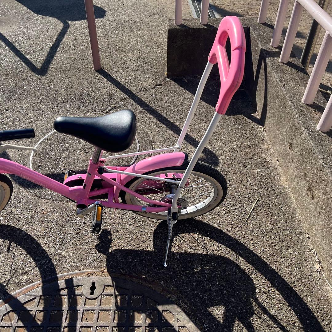【練馬区引取り/手渡希望】16インチ　子ども用自転車（ピンク）