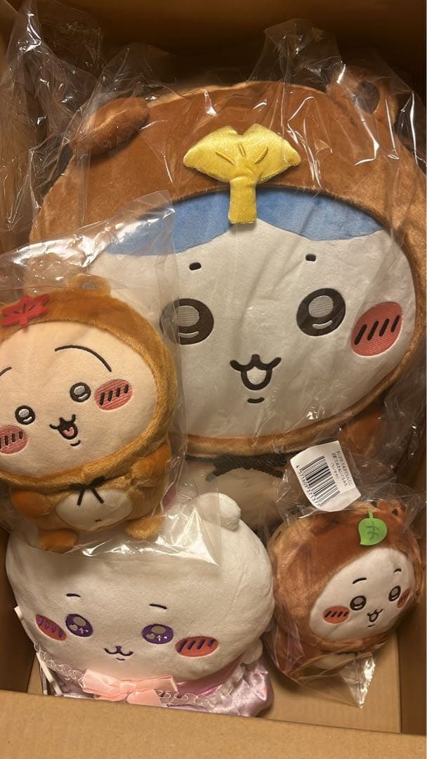 たぬきだもんくじａ賞+b賞×2. ちいかわ てんし♡あくま