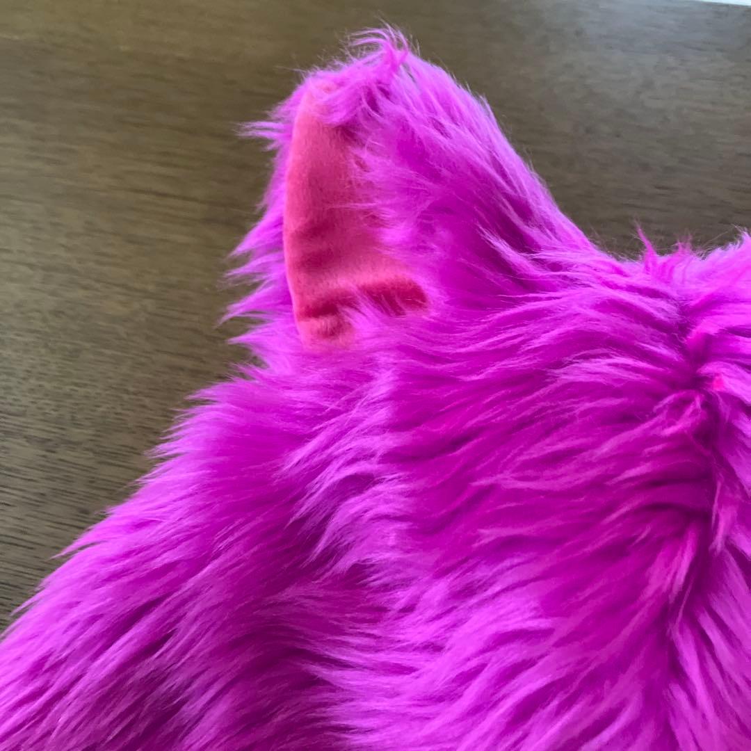 ディズニー　ファンキャップ　マフラーキャップ　チェシャ猫　被り物