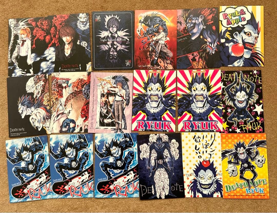 デスノート DEATH NOTE トレーディングカード36枚セット