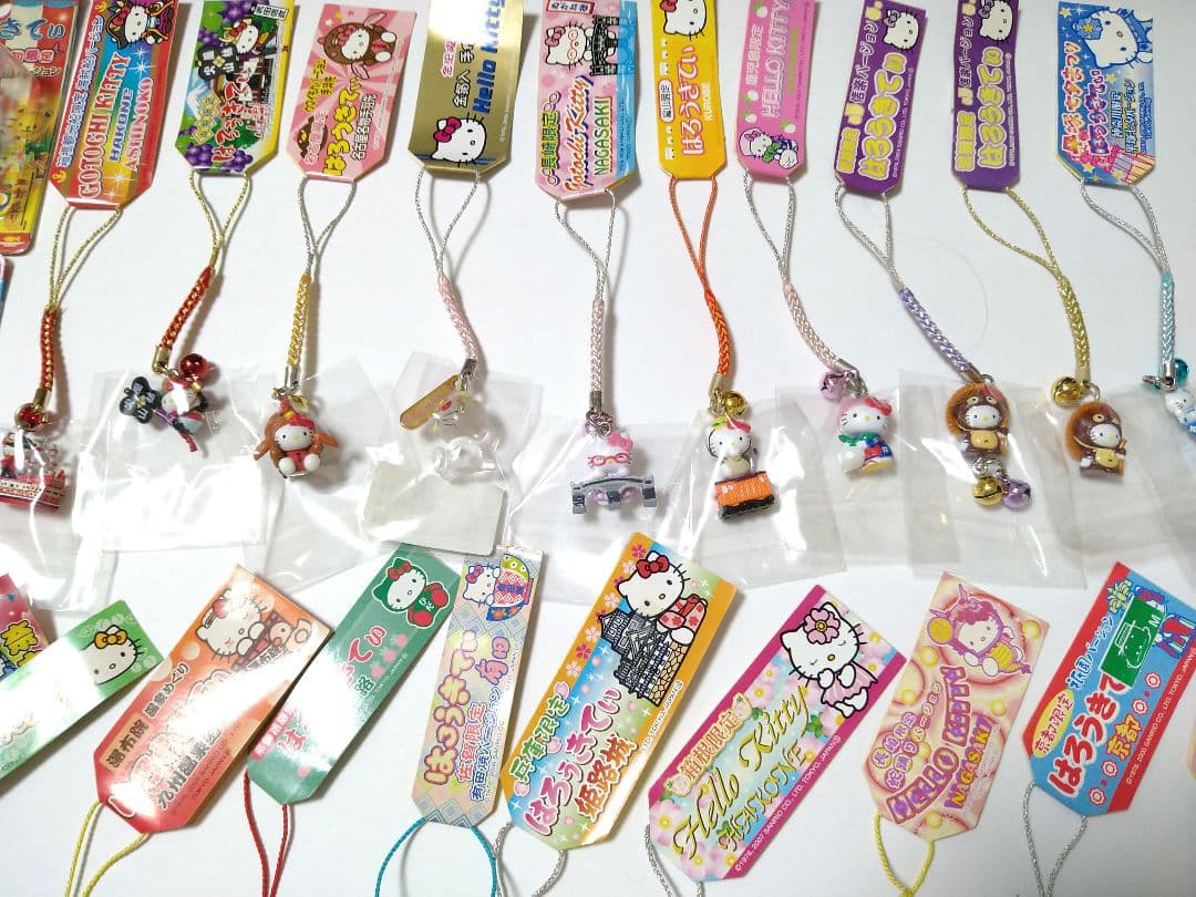 ご当地ハローキティ　根付　チャーム　HelloKitty　レア　まとめ売り