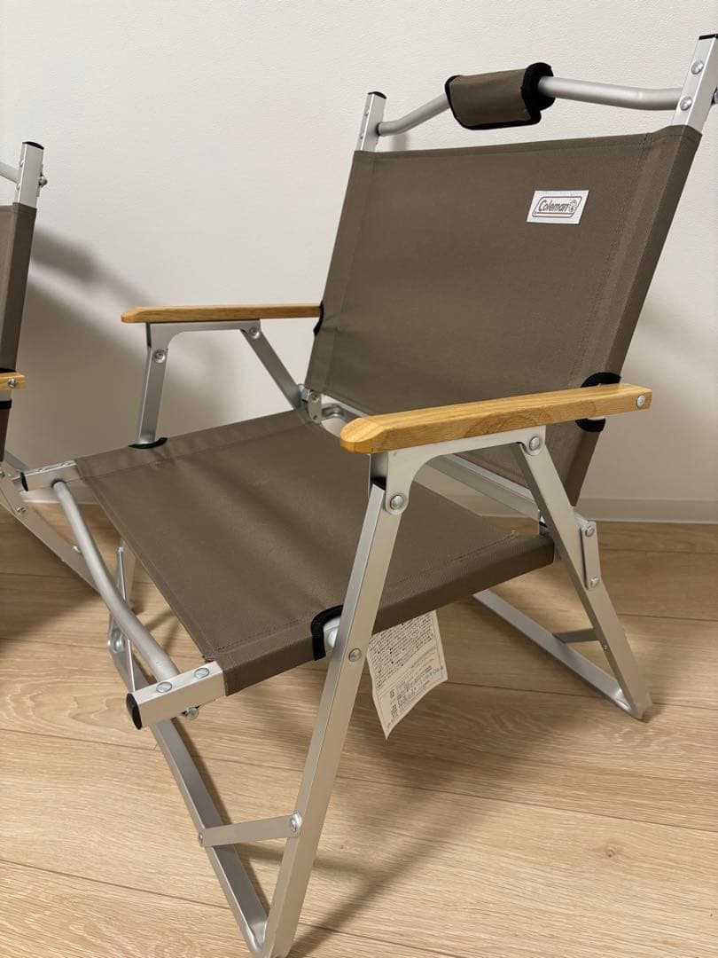 コールマン コンパクトフォールディングチェア　2脚セット