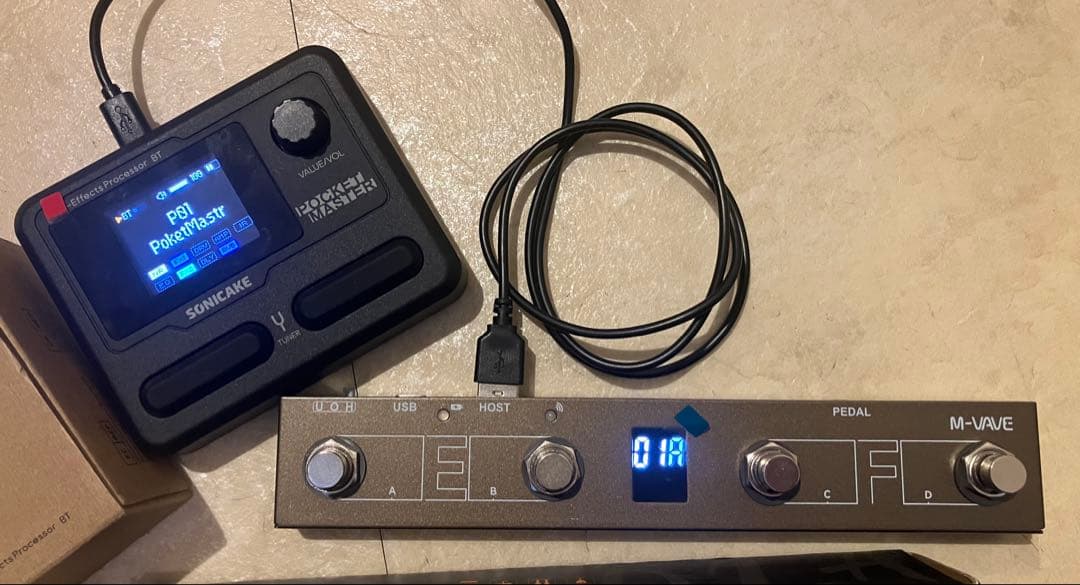 SONICAKE Pocket masterと chocolateplus