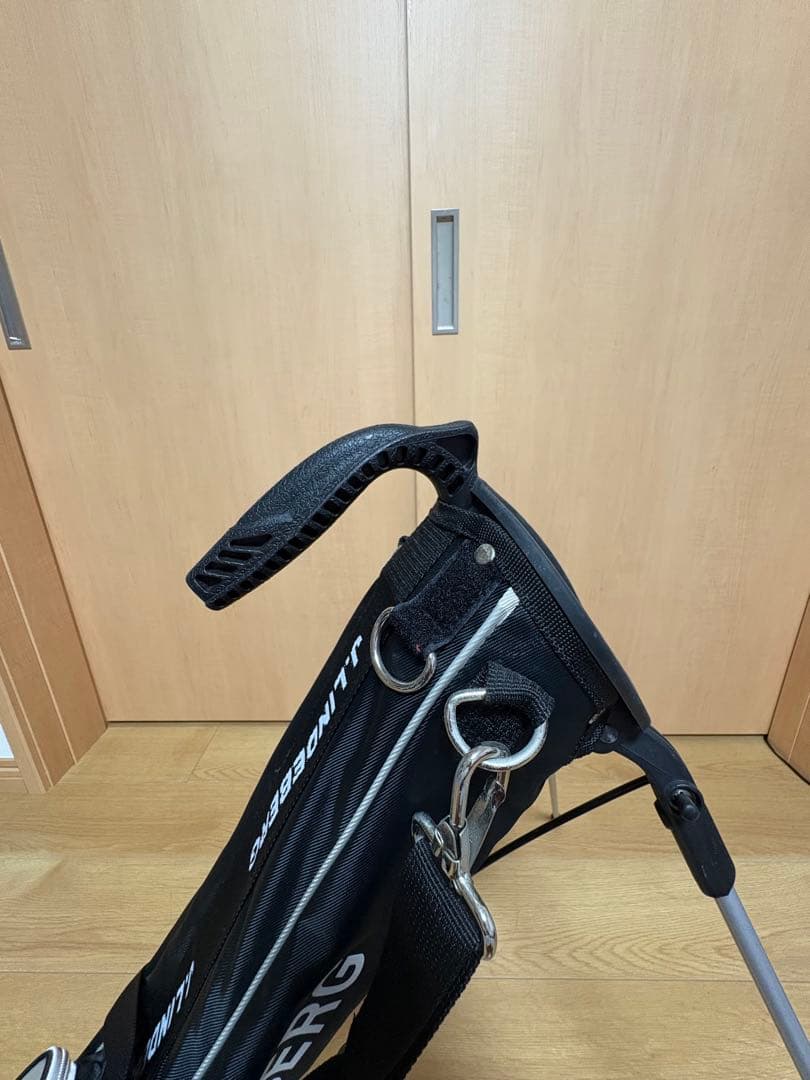 J.LINDEBERG セルフスタンドバッグ ブラック