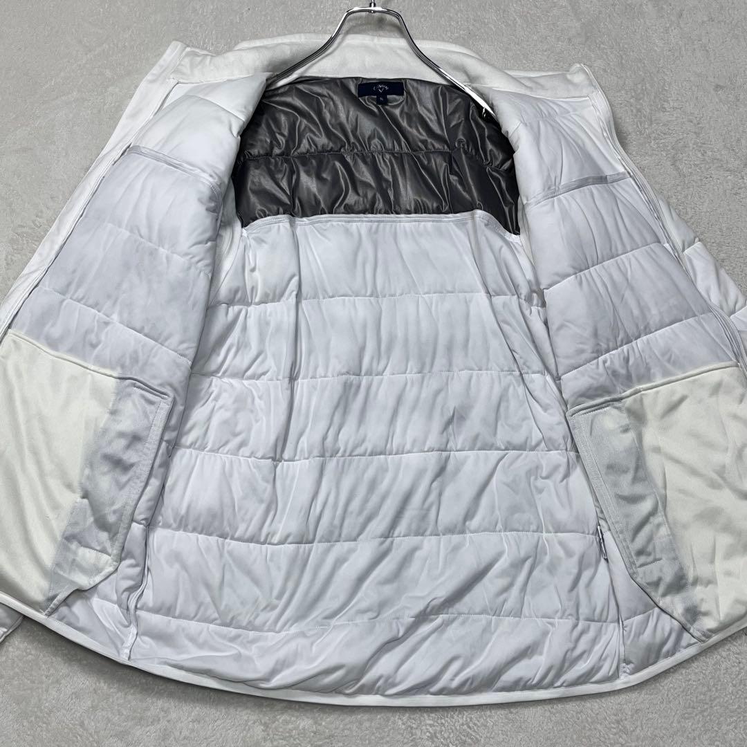 『キャロウェイ ゴルフ』2wayキルティングジャケット ベスト ダブルジップ