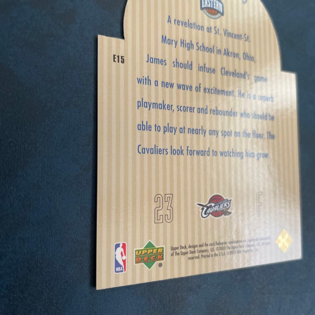 03-04 UD Future All-Star Die-Cut レブロン RC