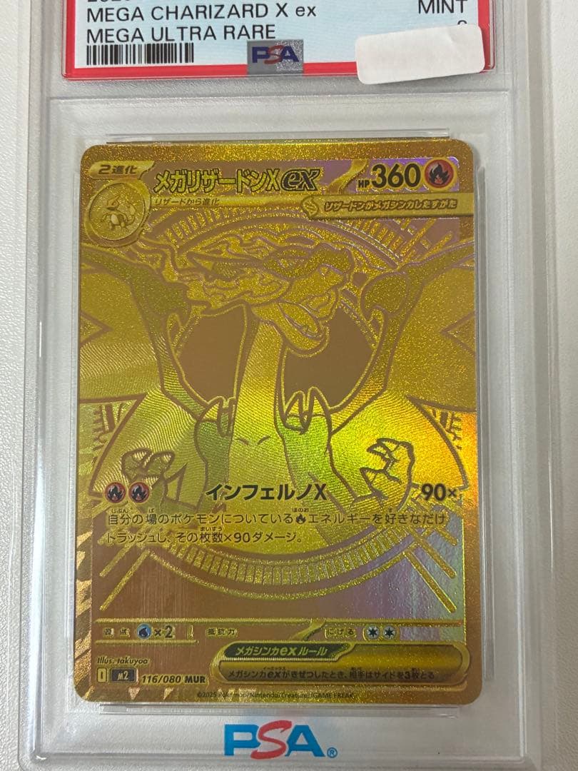 メガリザードンxex mur psa9