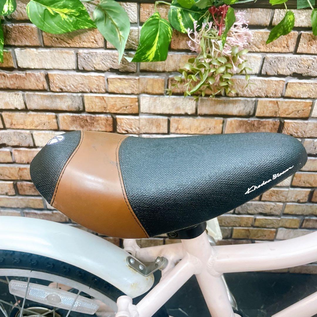 【20】子供用自転車 子供車 KhodaaBloom 薄ピンク 16インチ