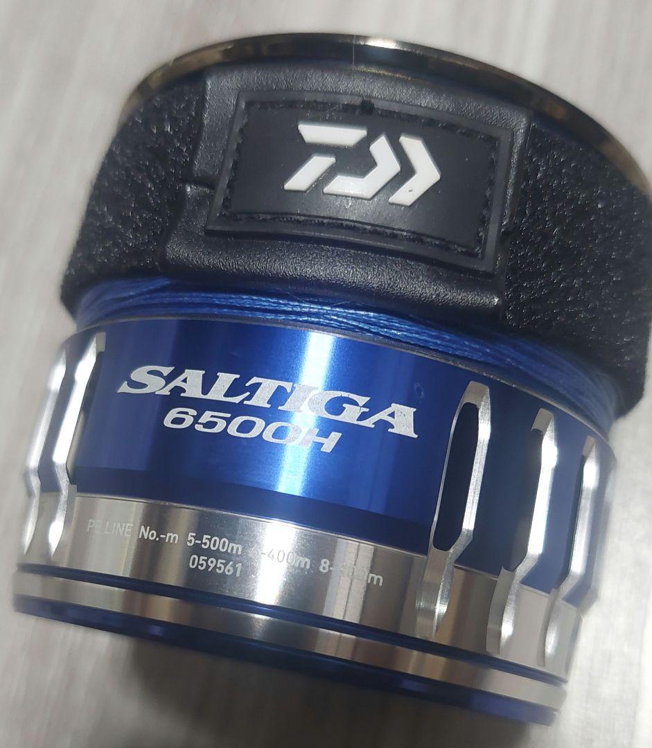 Daiwa SALTIGA 6500H 純正スプール 未使用品 PEオシア8付き