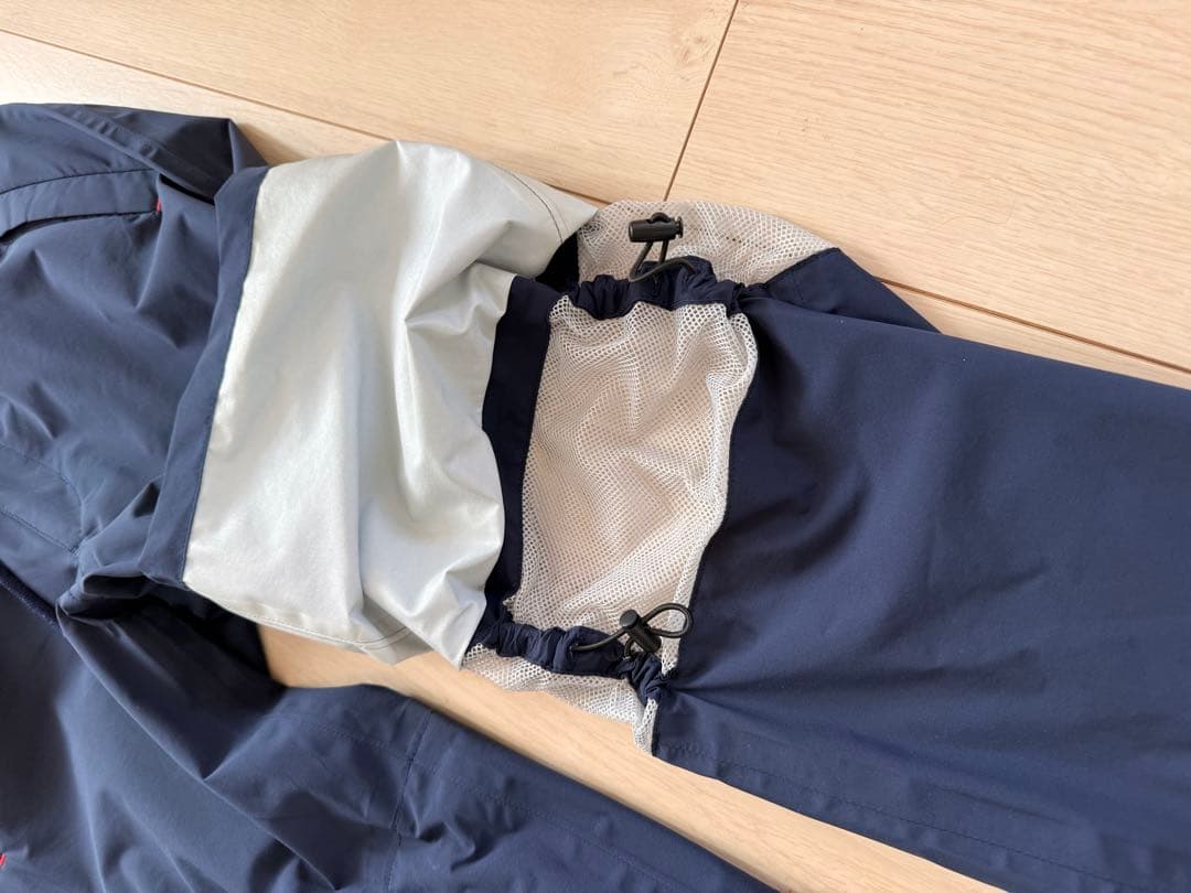 【TITLEIST】タイトリスト レインウェアネイビーLサイズ上下セット