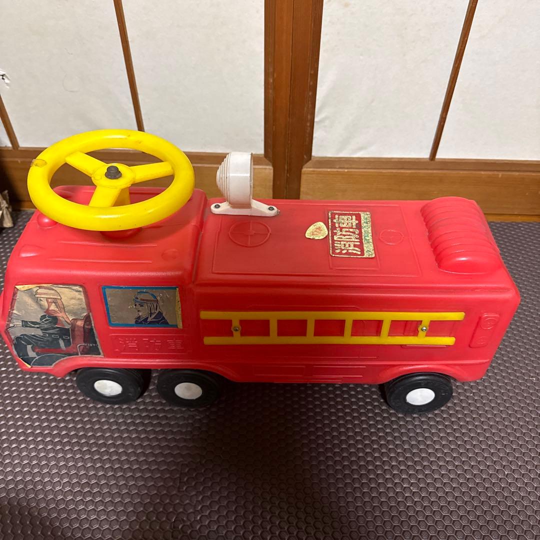 激レア 消防車 昭和レトロ レトロ おもちゃ