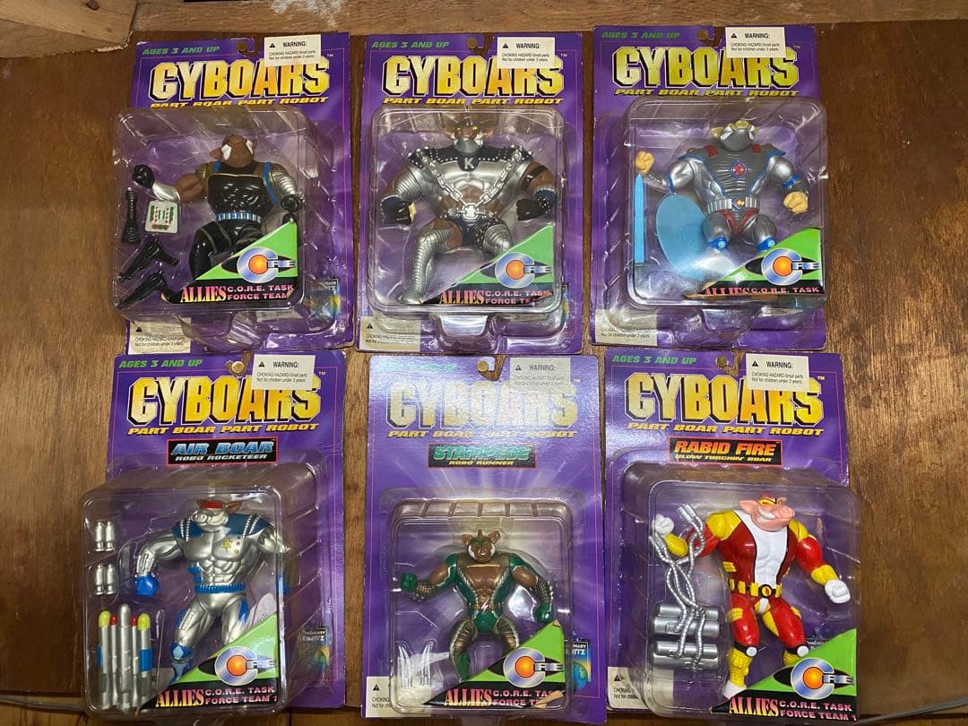 Cyborgs 1996年 フィギュアセット 未開封