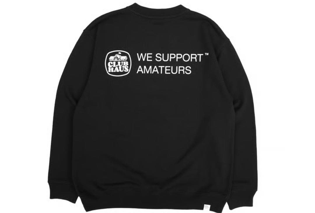 CLUBHAUS “The Crew” Crewneck Lite M