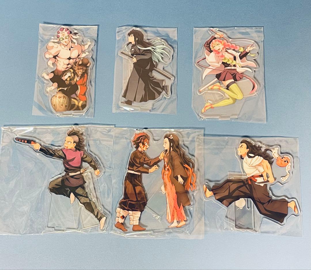 刀鍛冶の里編 ufotable限定特典アクリルスタンド 6個セット