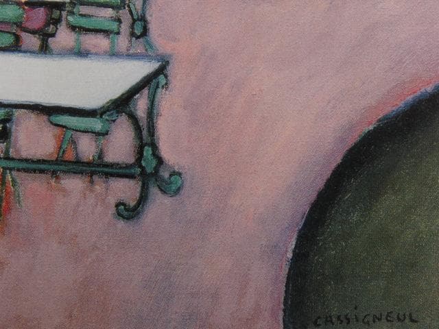 カシニョール（Cassigneul）、サン・クルー公園、希少な画集より