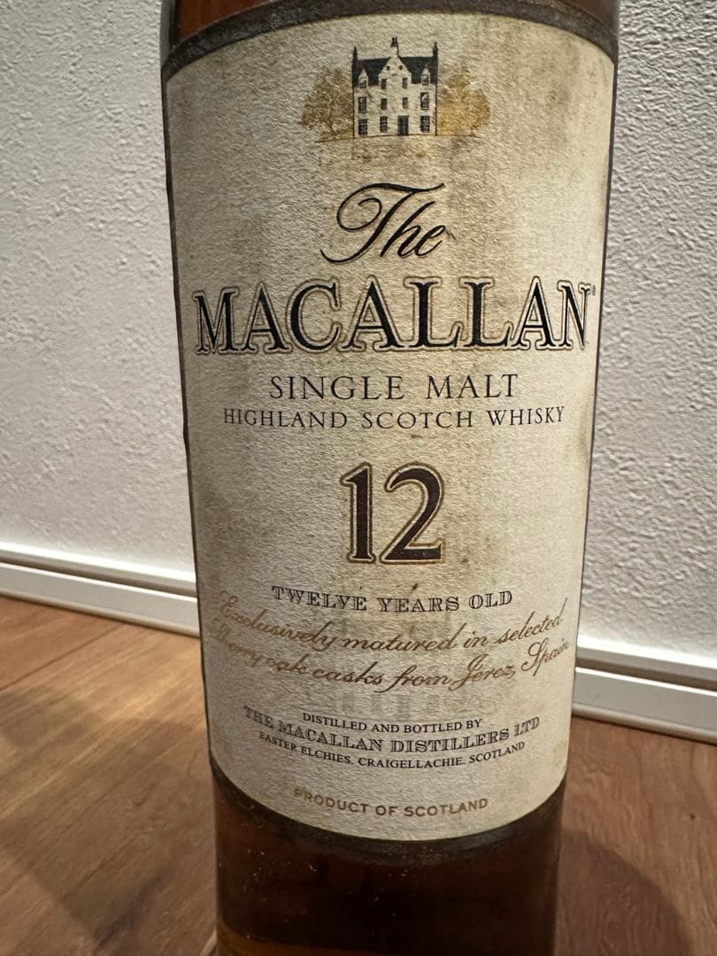 J*S様 【旧ラベル'04頃流通】マッカラン12年シェリーオークカスク
