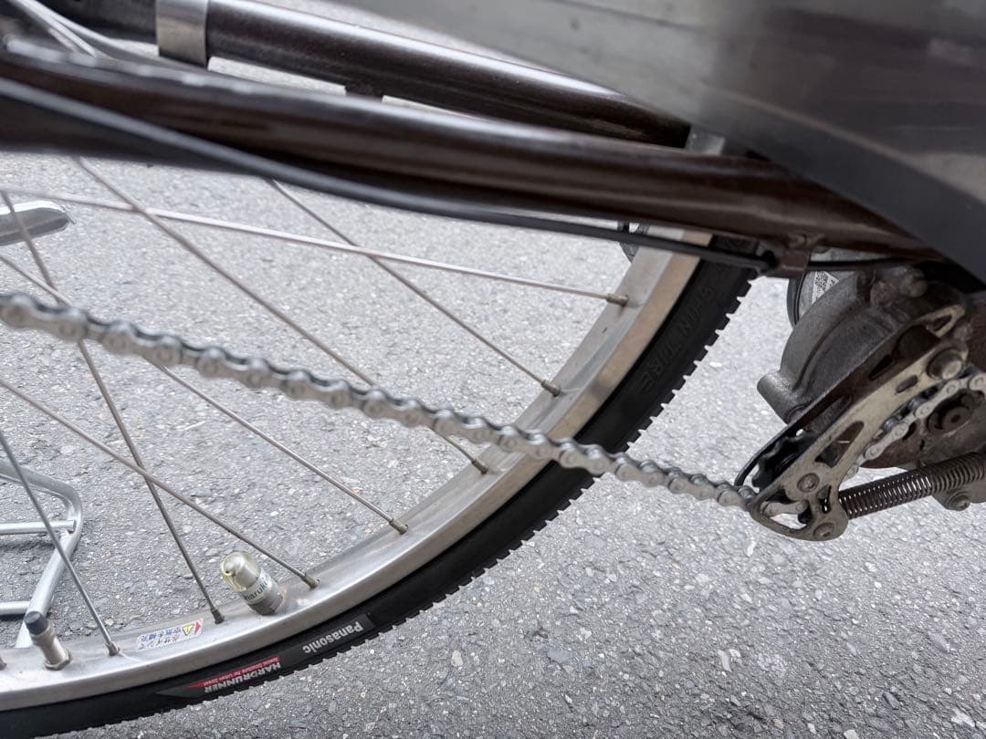 大阪府　ブリヂストン　 電動アシスト自転車 ブラウン　26インチ