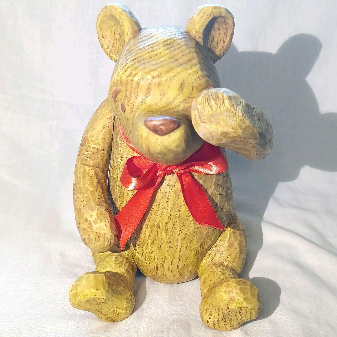 くまのプーさん クラシック 置物