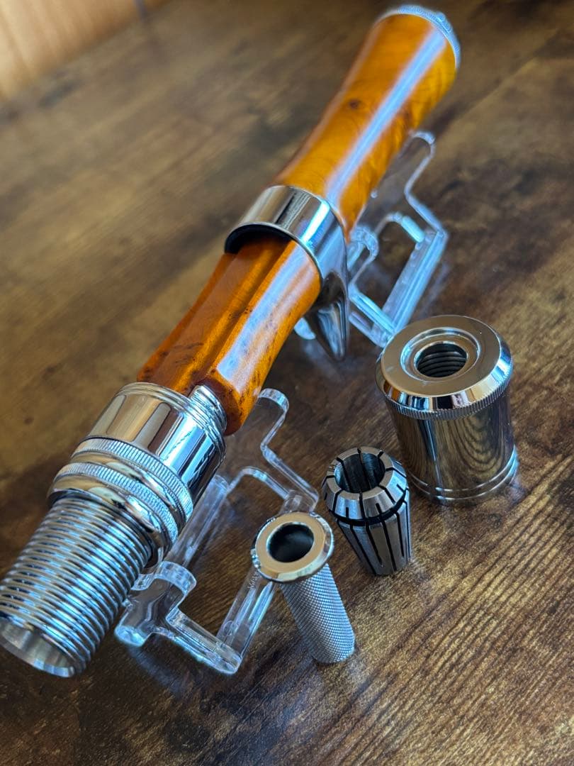 グリップ着脱式　ウッドグリップベイトセット