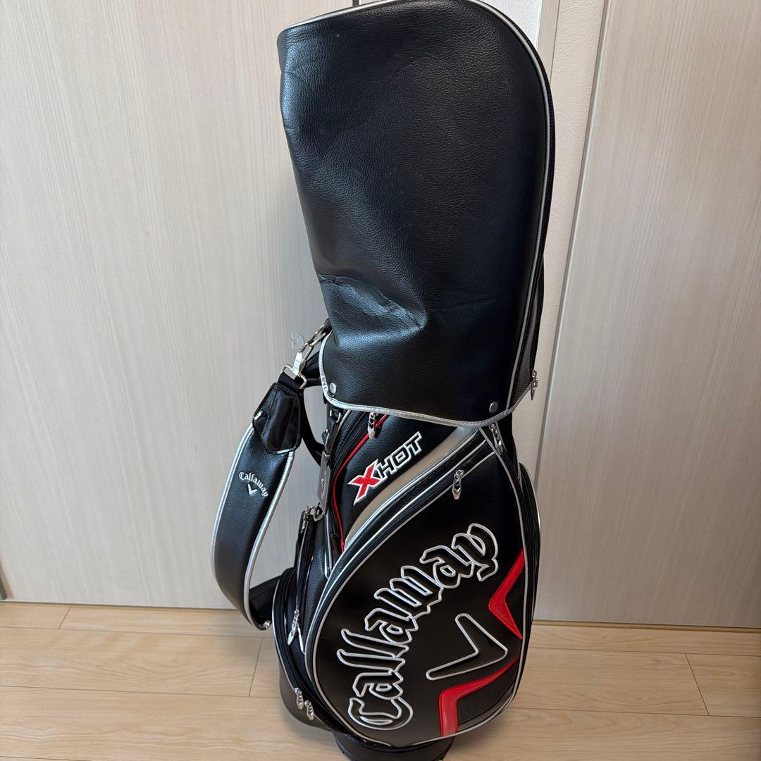 Callaway X-Hot キャディバッグ 黒/赤