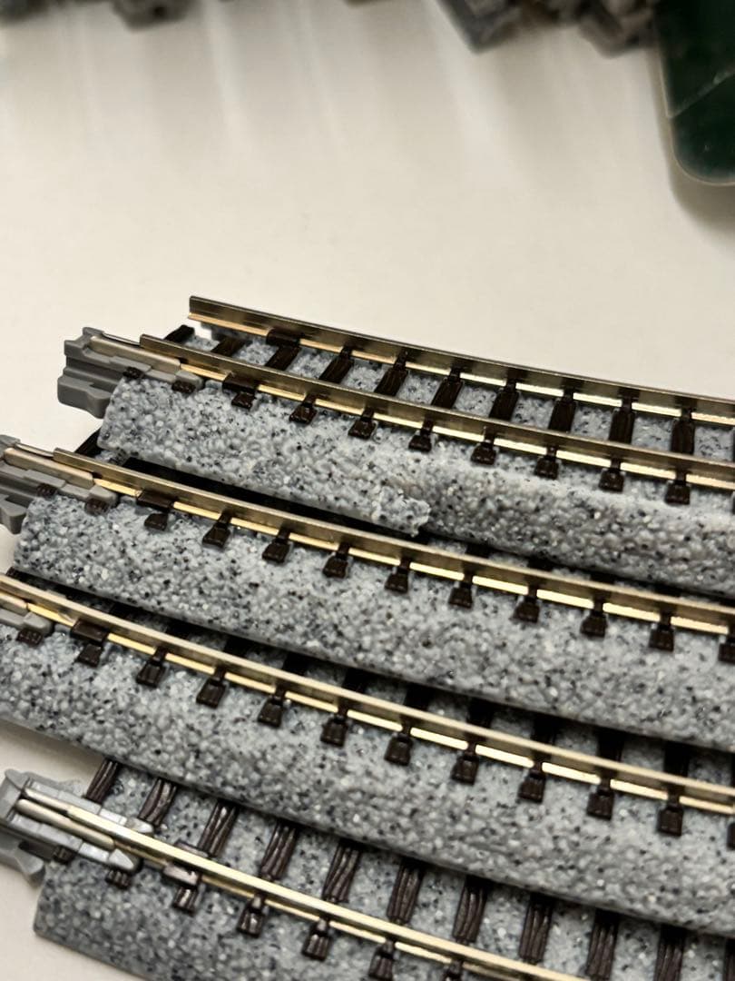 KATO Nゲージ 線路116本セット 新品36本含む-バラ売可能