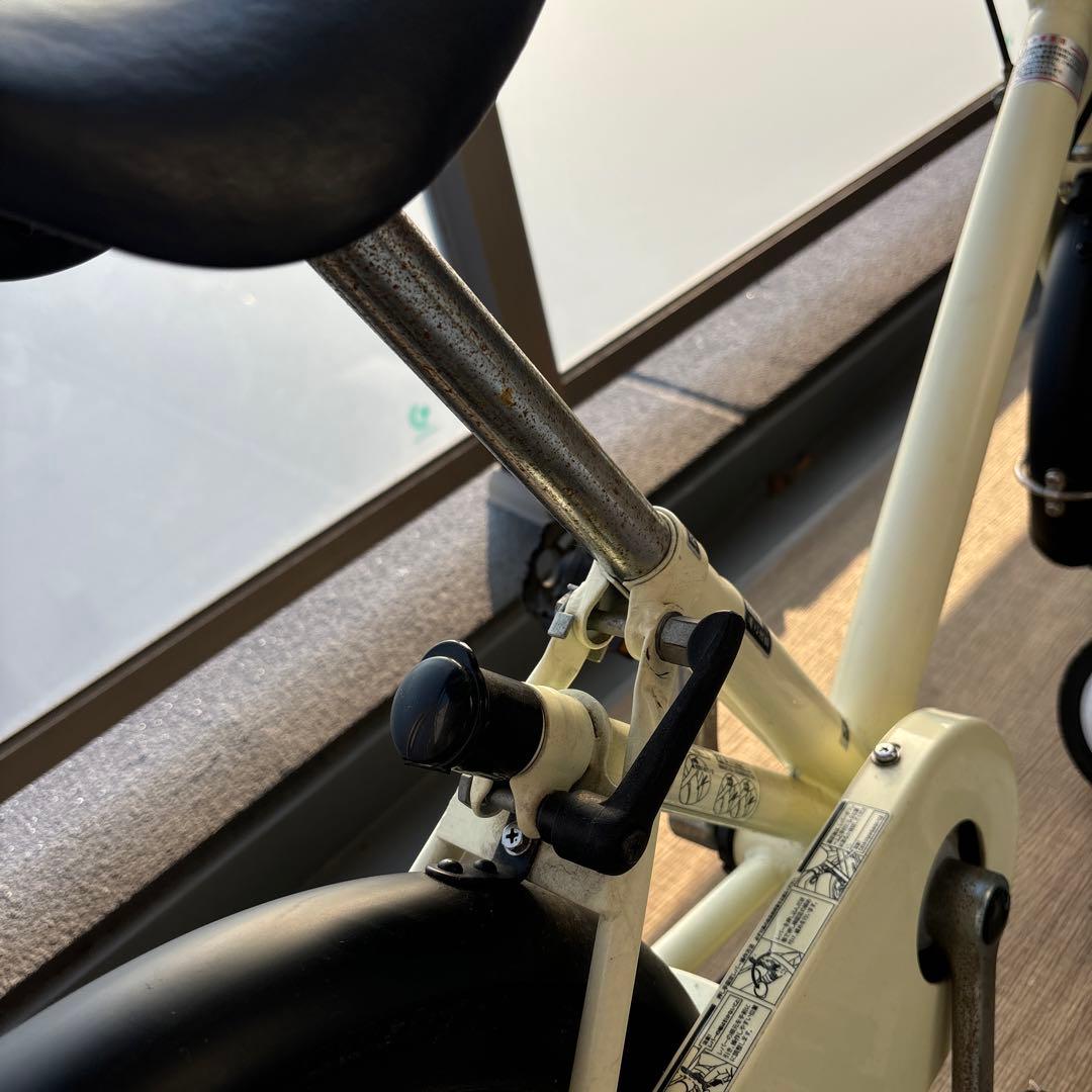 無印良品　キッズ自転車　16インチ　アイボリー