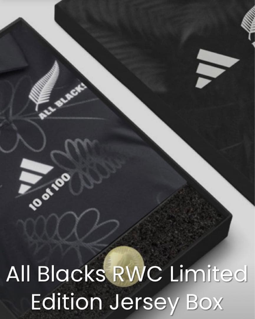 RWC2023 オールブラックス パフォーマンスジャージ 200着限定BOX M