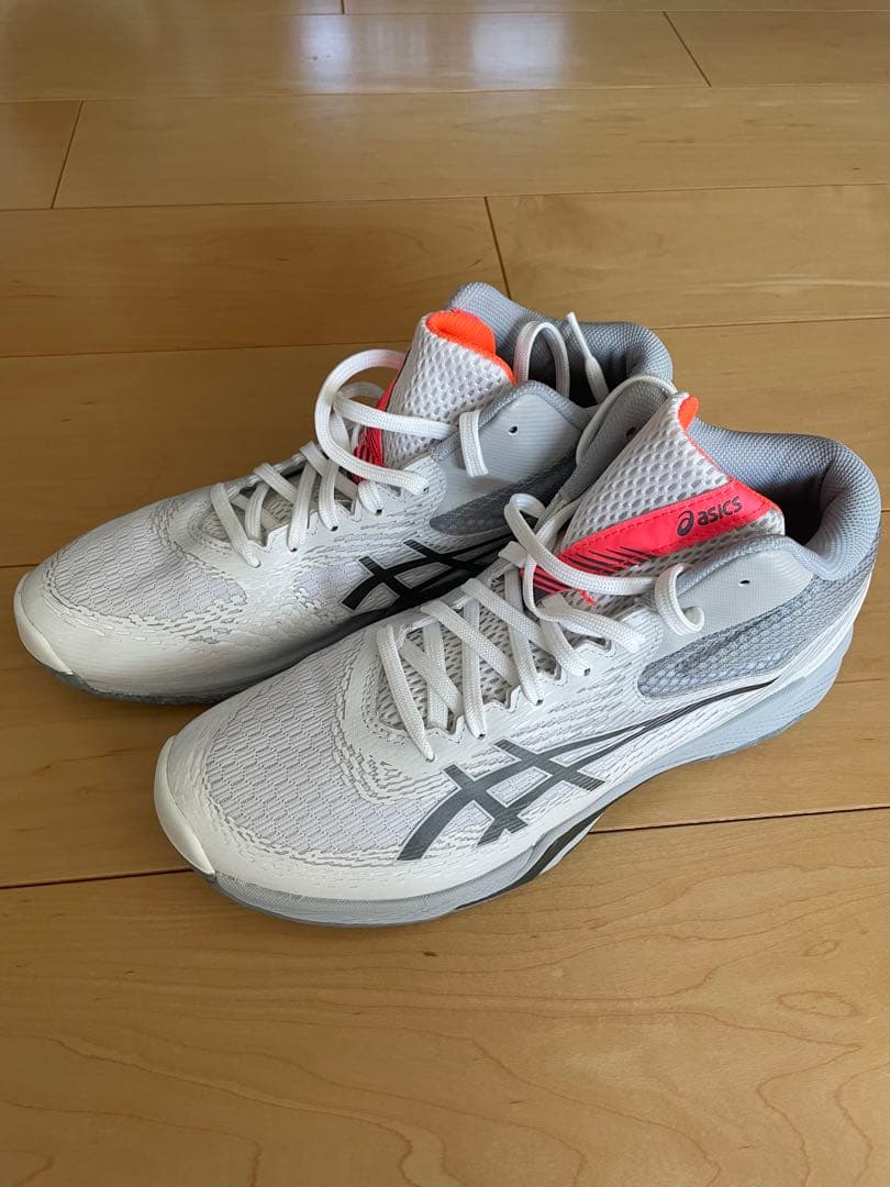 ASICS バレーボールシューズ V-SWIFT FFホワイト/グレー/