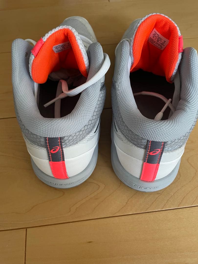 ASICS バレーボールシューズ V-SWIFT FFホワイト/グレー/