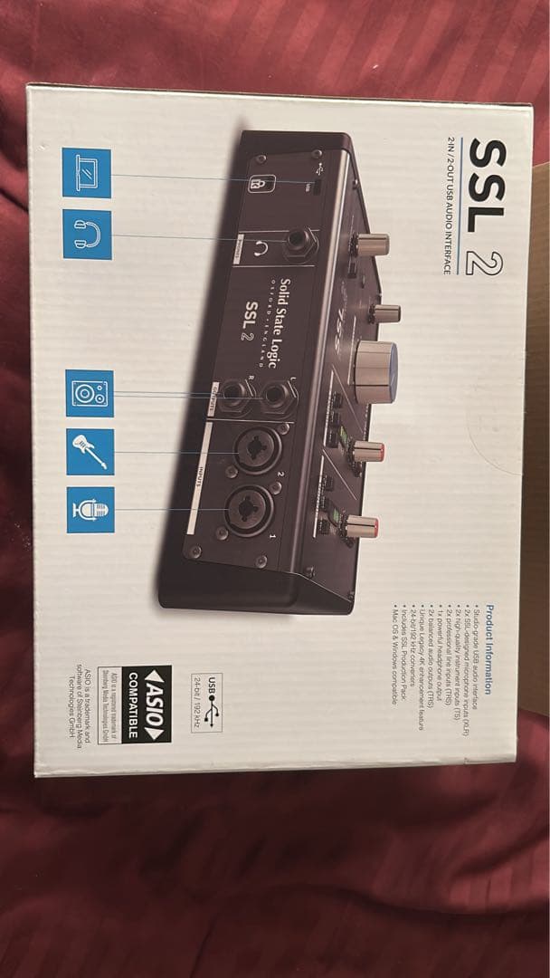 Solid State Logic SSL2オーディオインターフェース