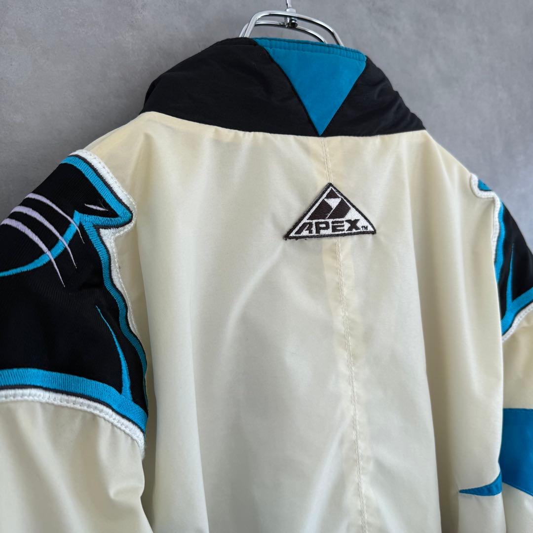 90s APEX NFL Carolina Panthers ナイロンジャケット
