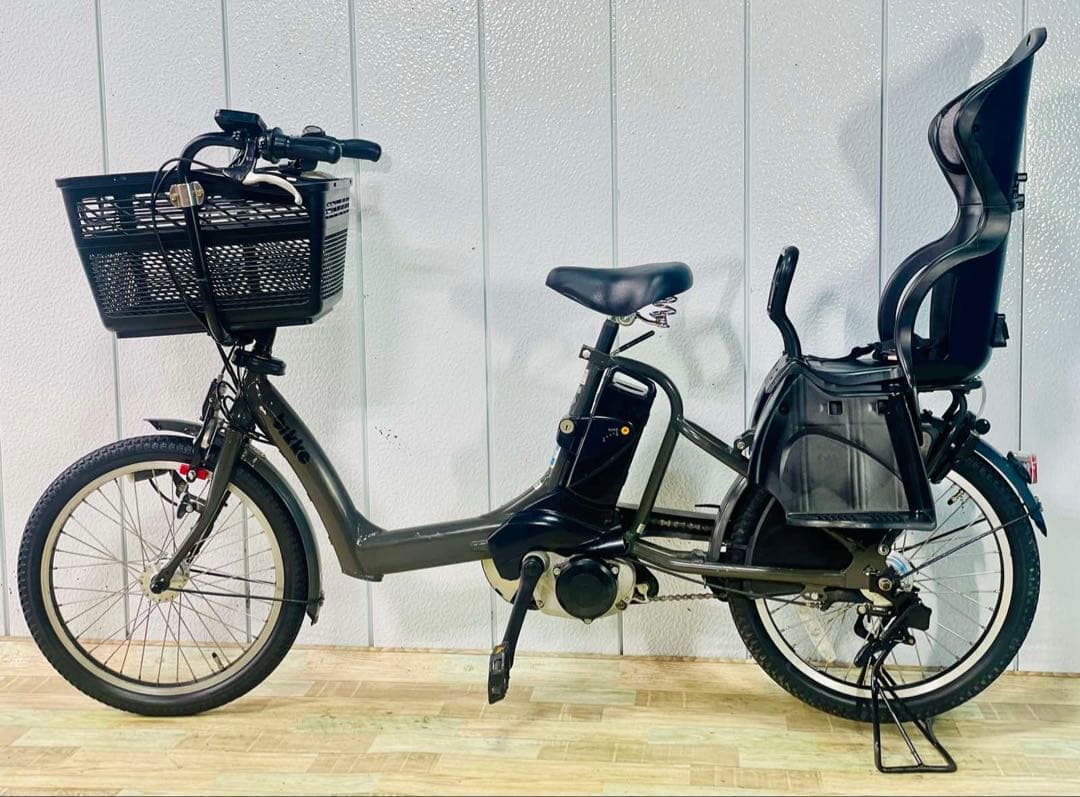 ★3234ブリヂストン8.9アンペア 20インチ子供乗せ電動アシスト自転車