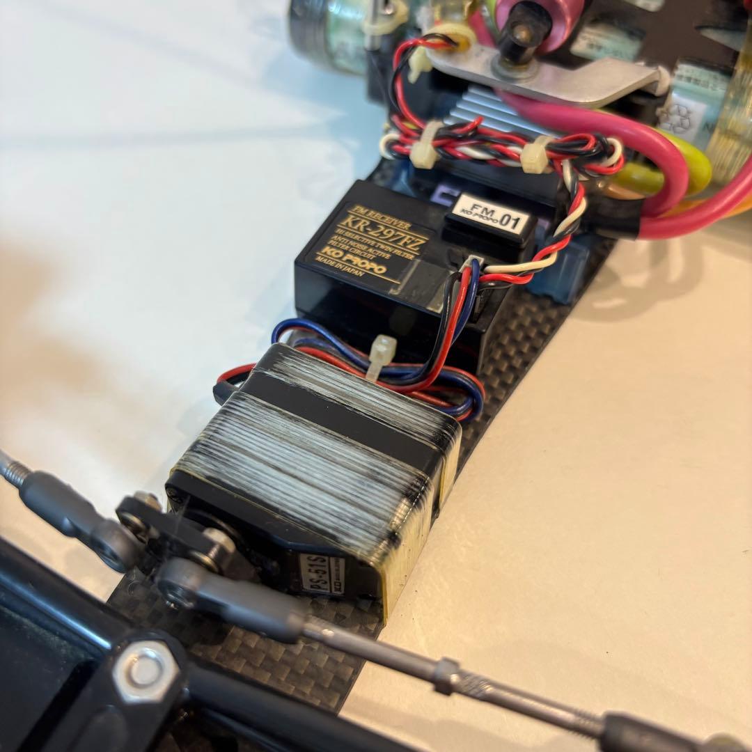 タミヤ F103 ビンテージRCカーセット／動作確認済・おまけパーツ付き