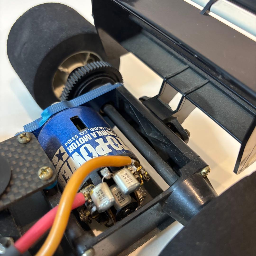 タミヤ F103 ビンテージRCカーセット／動作確認済・おまけパーツ付き