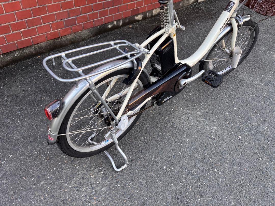 Panasonic 電動アシスト自転車 クリーム色