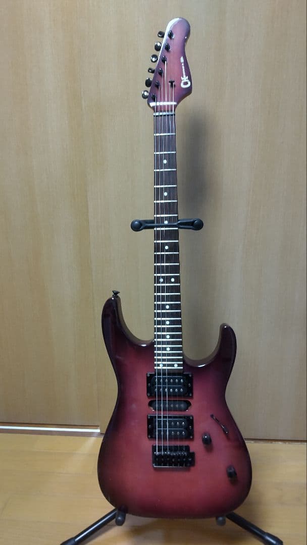 【ジャンク品】Charvel エレキギター パープル