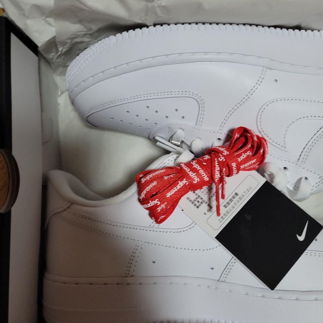Nike Air Force 1 Supreme ホワイト 27.5