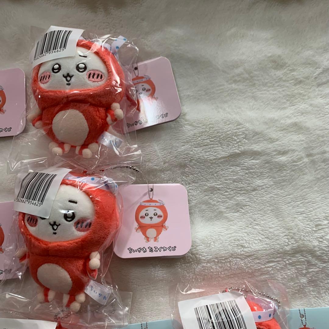 ちいかわ　たこイカくじ　D賞　たこイカマスコット　22点まとめ　セット