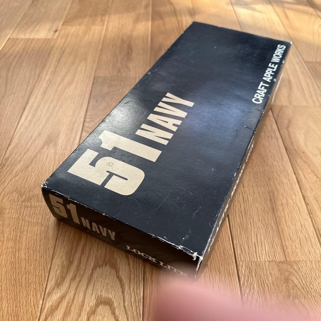 CAW エングレービング　51navy ブラック　ロックライト