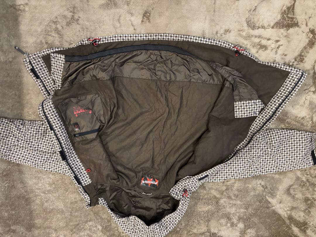 【値下げOK・セット販売】ポンタペス スノボウェア 上下セット メンズ ブラウン