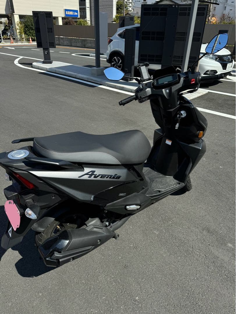 Suzuki Avenis 125- 2023、mileage 1,900km