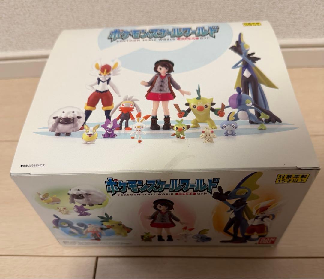【外箱開封済み・中身未開封】ポケモンスケールワールド ガラル地方セット