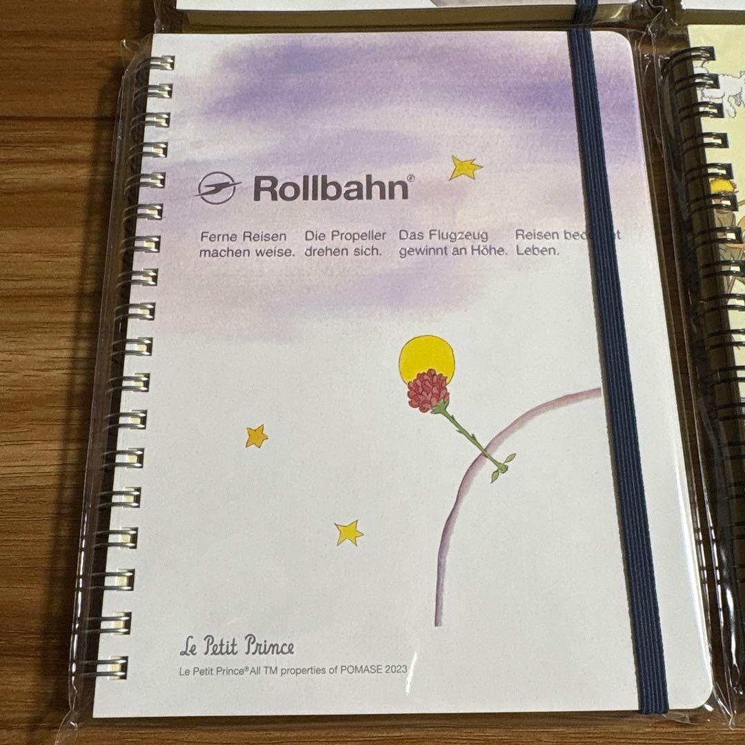 ロルバーン　星の王子さま　ポケット付メモL コンプリート