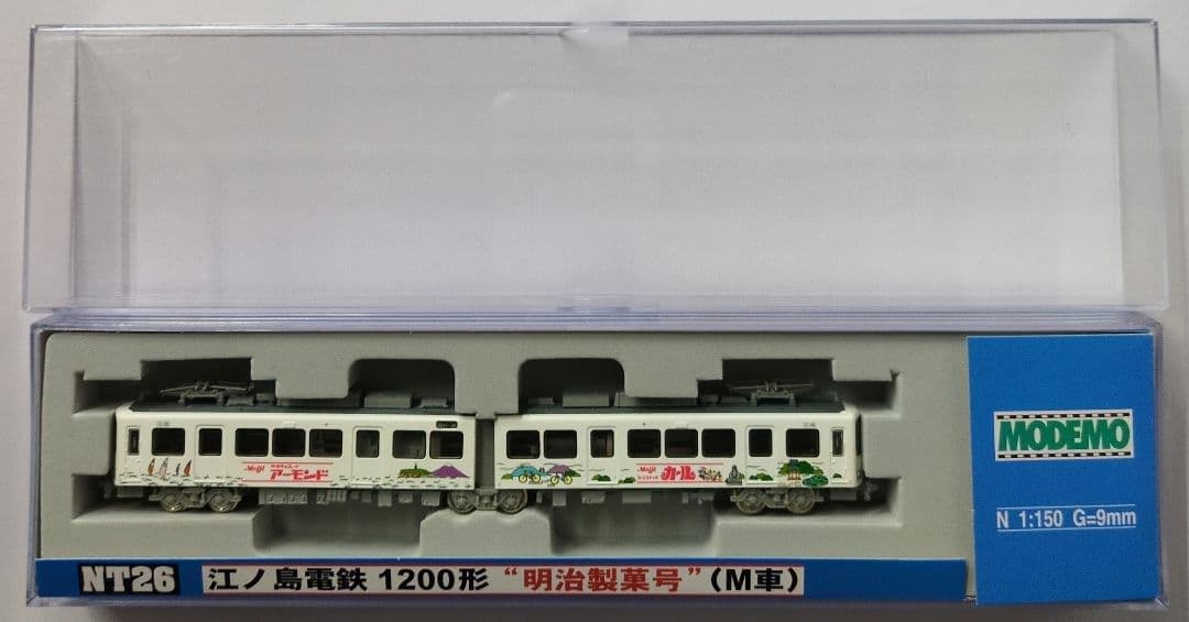 鉄道模型 江ノ電 1200形 明治製菓号 (M車)