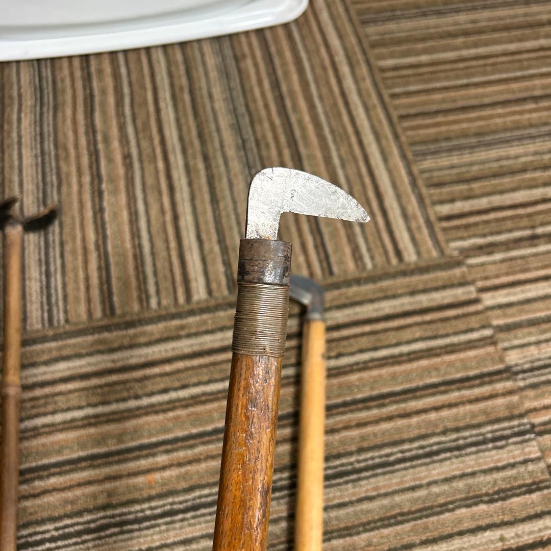 木製農具 曲線刃 収穫用