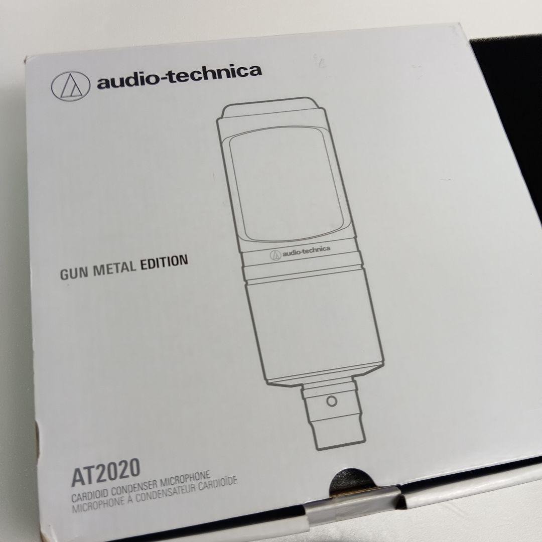 極美品audio-Technica AT2020 XLR ガンメタルエディション